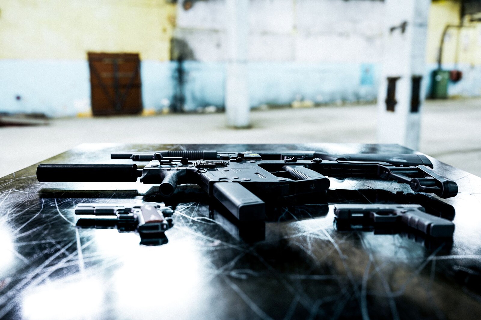 Illegal weapons trade