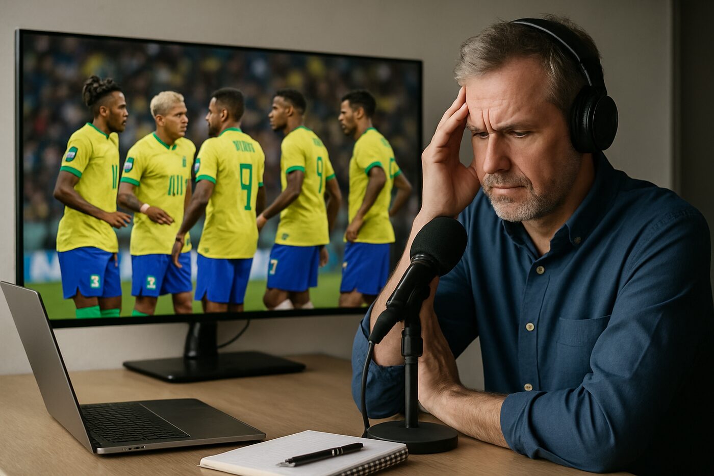 Seleção Brasileira em campo