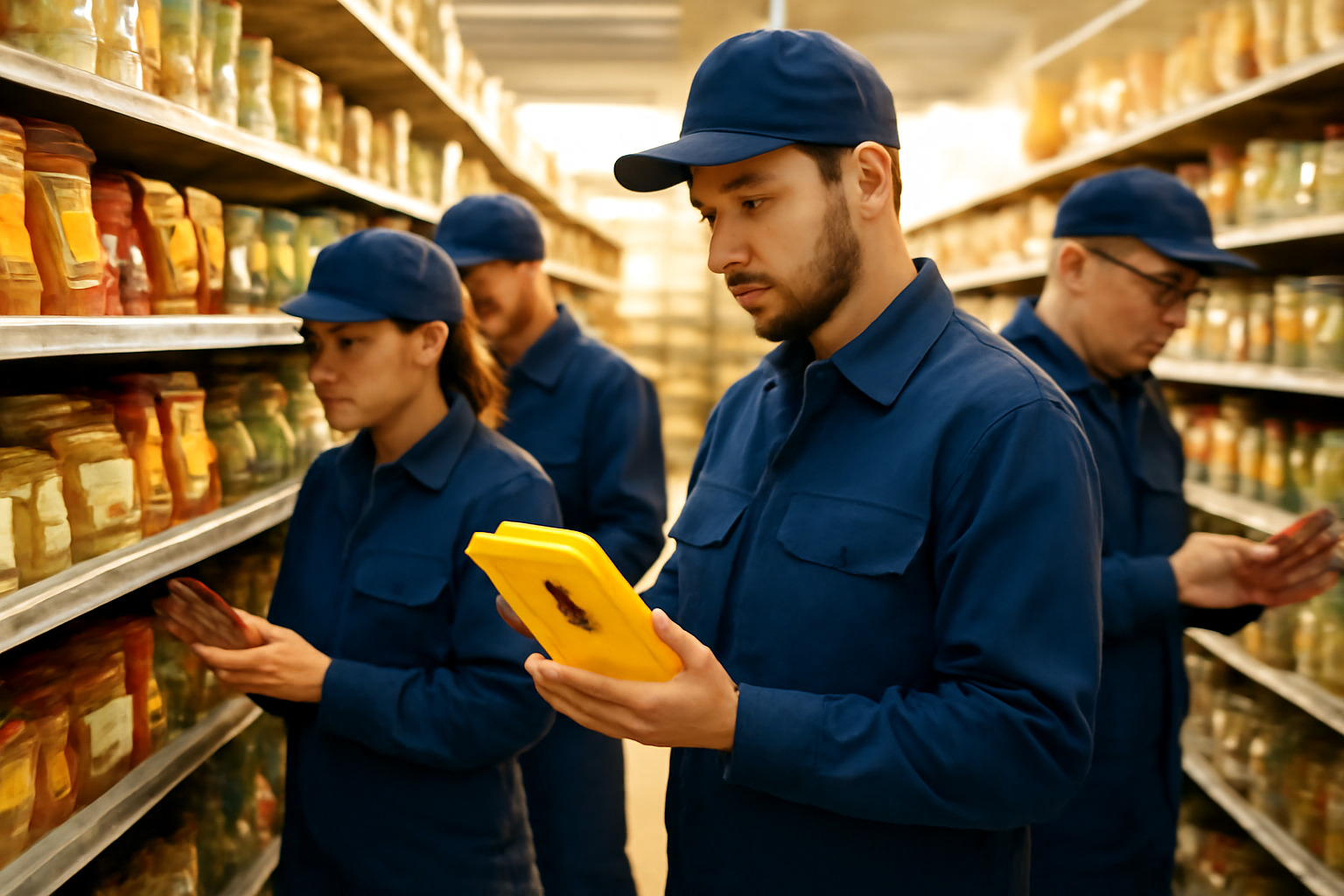 Fiscalização de produtos alimentícios
