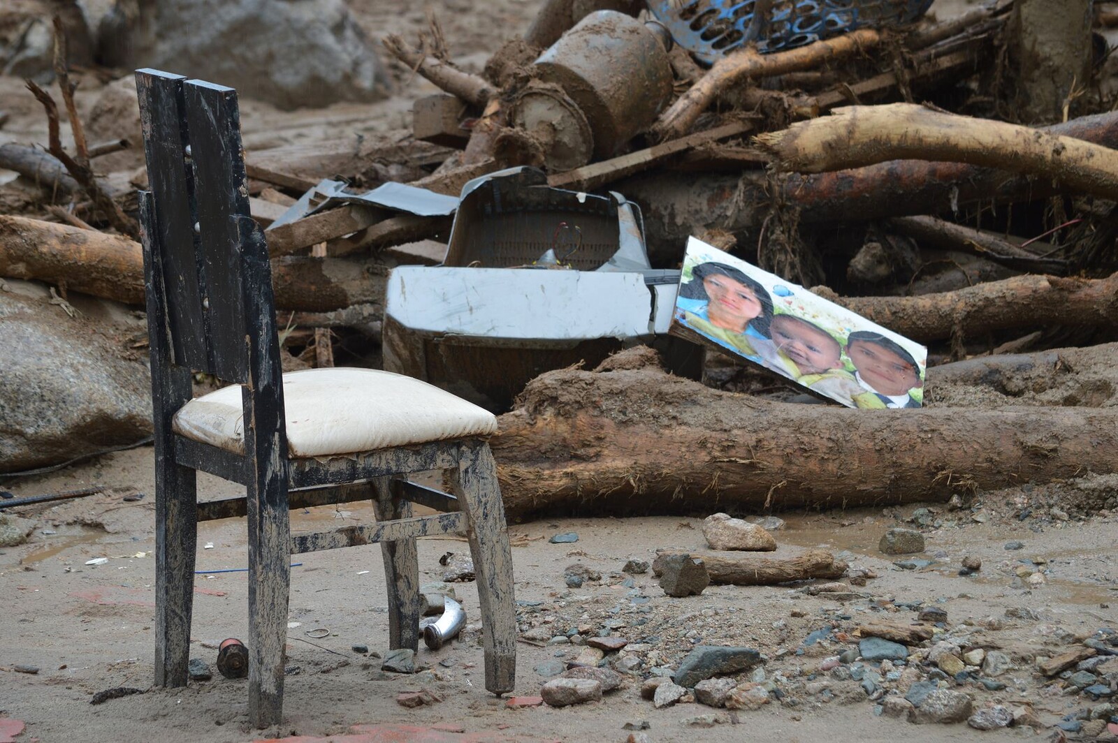 Destruição no Nepal