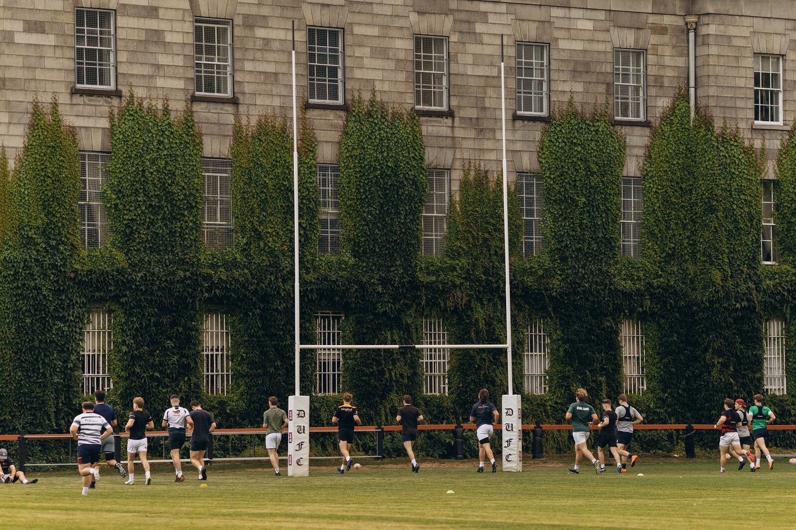 Treinamento da seleção feminina de rugby