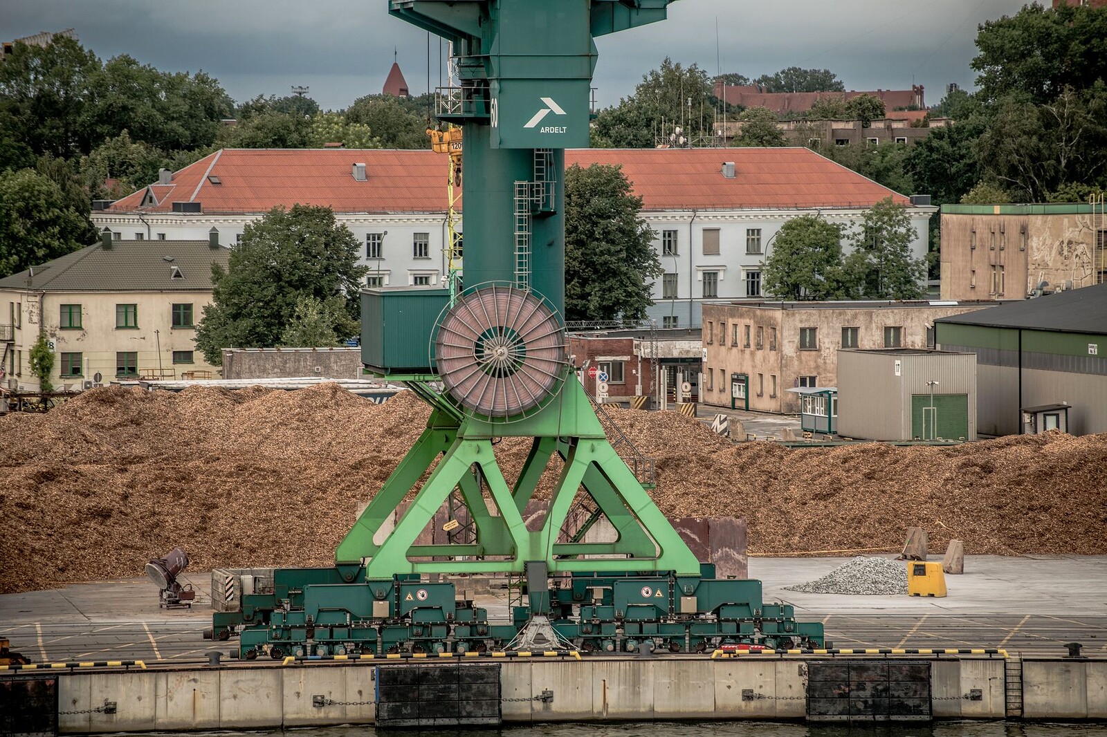 Construção de porto