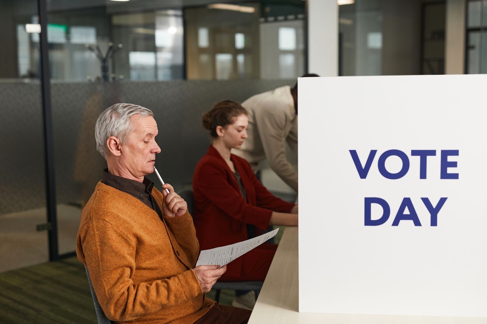 Candidatos em campanha